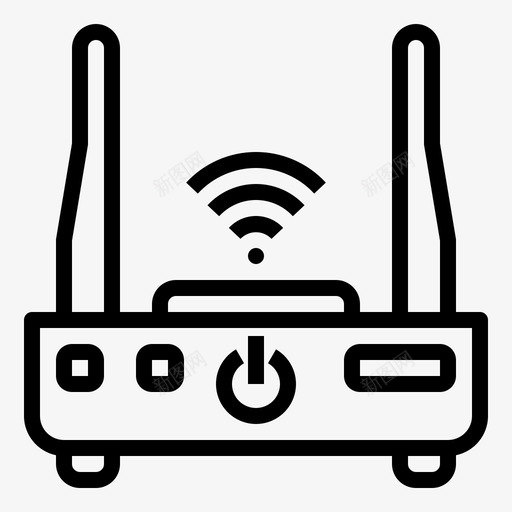 wifi路由器互联网设备网络路由器svg_新图网 https://ixintu.com wifi 路由器 互联网 设备 网络 调制解调器 smarthome jgardhe