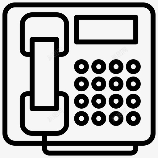 电话服务电话通信svg_新图网 https://ixintu.com 电话服务 电话 通信 对话 技术 共同 工作 空间 概述