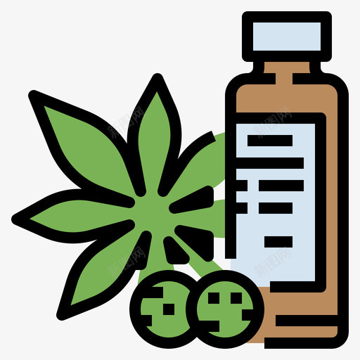 大麻药剂学69线状颜色svg_新图网 https://ixintu.com 大麻 药剂 线状 颜色