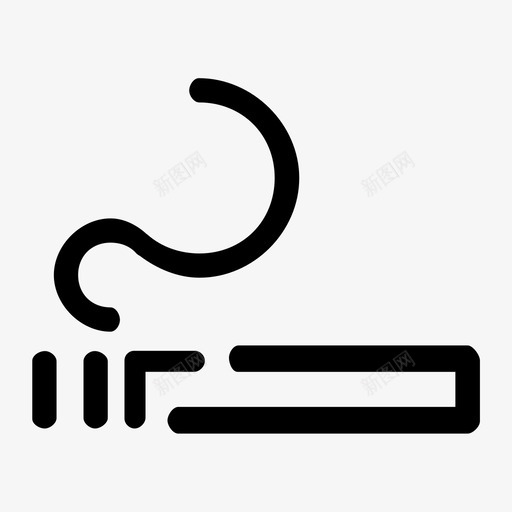 可吸烟01svg_新图网 https://ixintu.com 吸烟