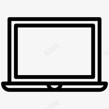 桌面显示器电脑设备图标