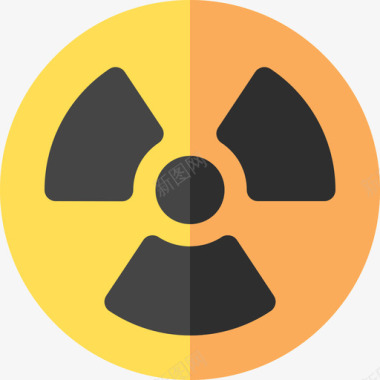 核能核能38平坦图标
