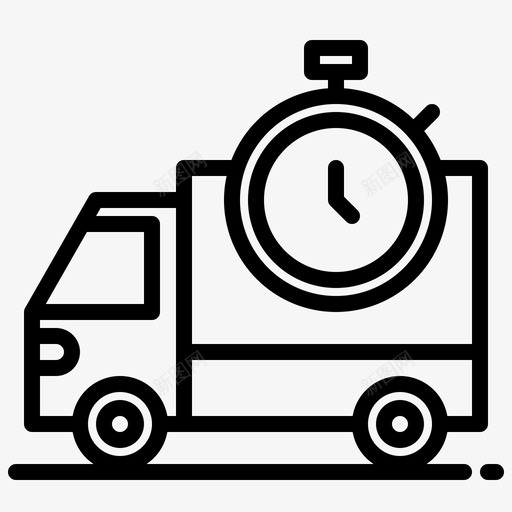 交货时间交货和卸船2线性svg_新图网 https://ixintu.com 交货 时间 卸船 线性
