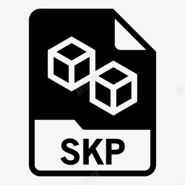 skp文档文件图标