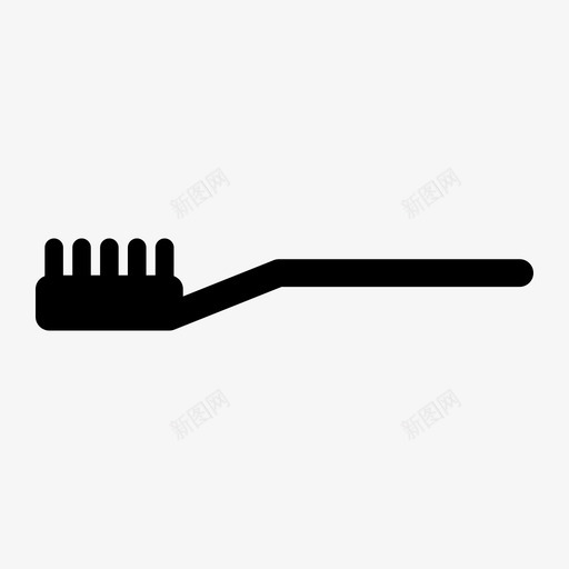 牙刷浴室清洁svg_新图网 https://ixintu.com 牙刷 浴室 清洁 卫生 牙膏