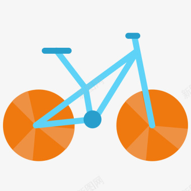 山地车自行车配件3平板图标