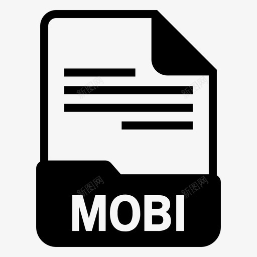 mobi文档扩展名svg_新图网 https://ixintu.com 格式 文档 文件 mobi 扩展名 文本