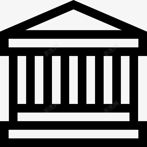 帕台农神庙地标和纪念碑28直线svg_新图网 https://ixintu.com 帕台 神庙 地标 纪念碑 直线