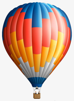 C4D模型背景卡通3D立体热气球高清图片