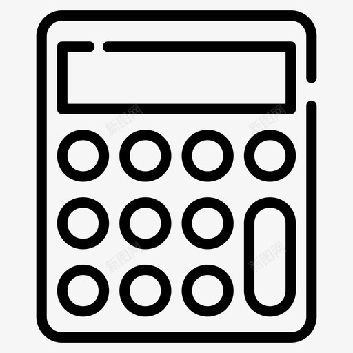 计算器教育知识svg_新图网 https://ixintu.com 计算器 教育 知识 学习 数学