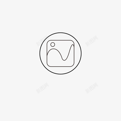 相册svg_新图网 https://ixintu.com 相册 未标 标题 扁平 简约 圆润
