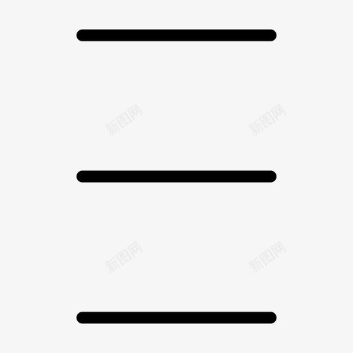 汉堡包行菜单svg_新图网 https://ixintu.com 汉堡包 菜单 导航 界面 基本 字形