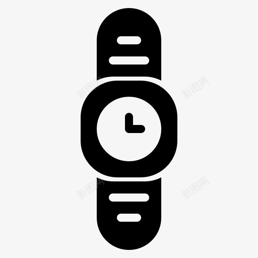 手表钟表计时器svg_新图网 https://ixintu.com 手表 钟表 计时器 父亲节 实心