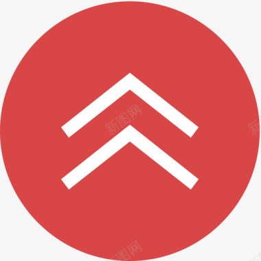 上拉红图标