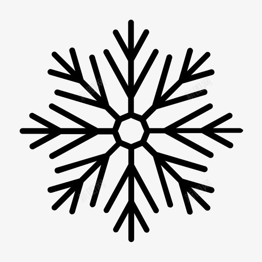 雪花寒冷假日svg_新图网 https://ixintu.com 雪花 寒冷 假日 冬天 图标