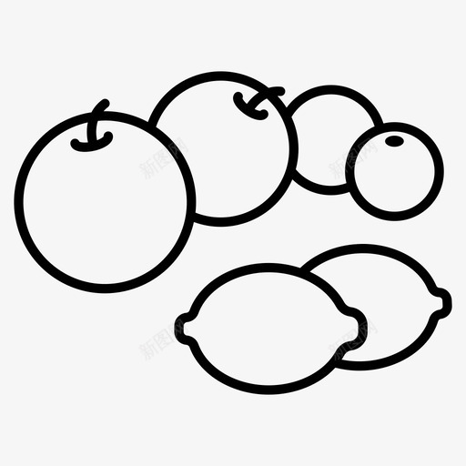 水果静物苹果艺术品svg_新图网 https://ixintu.com 静物 水果 苹果 艺术品 柠檬