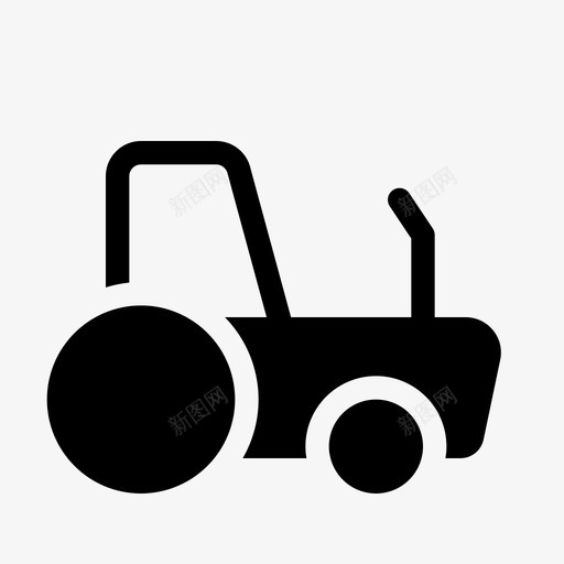 拖拉机农场农业svg_新图网 https://ixintu.com 农业 拖拉机 农场 运输 车辆 固体