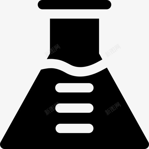 试管化学锥形烧瓶svg_新图网 https://ixintu.com 试管 化学 锥形 烧瓶 实验室 科学 测试 固体 药物