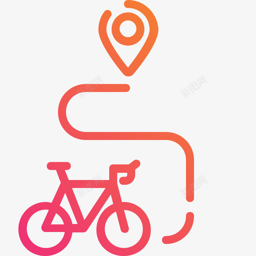路线自行车配件2直线坡度svg_新图网 https://ixintu.com 路线 自行车 配件 直线 坡度
