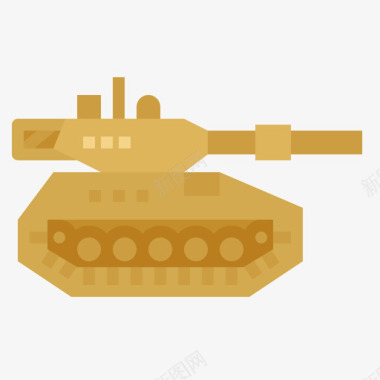坦克军用74扁平图标