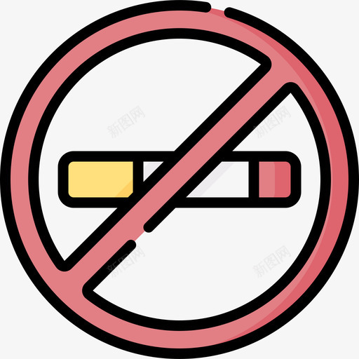 禁止吸烟38号游泳池线性颜色svg_新图网 https://ixintu.com 禁止 吸烟 38号 游泳池 线性 颜色