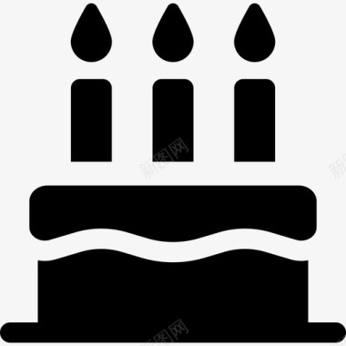 生日蛋糕活动11填充图标