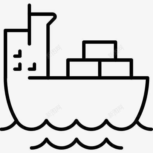 运砖车驳船水svg_新图网 https://ixintu.com 运砖车 驳船 建筑 运输