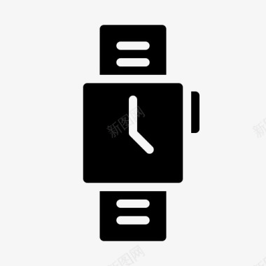 智能手表时钟小时图标
