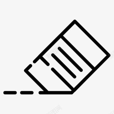 橡皮擦教育仪器图标