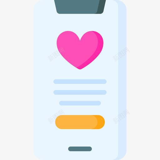 App慈善96扁平svg_新图网 https://ixintu.com App 慈善 扁平