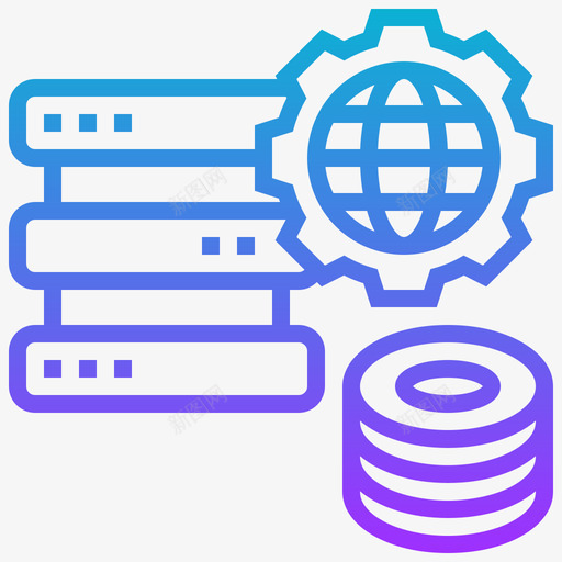 大数据云技术35梯度svg_新图网 https://ixintu.com 大数 数据 技术 梯度