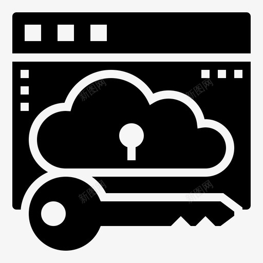 数据保护云技术36字形svg_新图网 https://ixintu.com 数据 保护 技术 字形