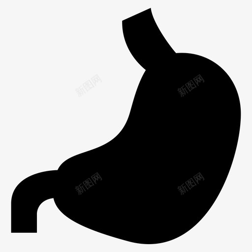 胃身体疾病svg_新图网 https://ixintu.com 身体 疾病 健康 医疗 胃痛