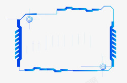 未来人工智能不规则边框人工智能科技框未来科技人工智素材