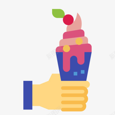 冰淇淋冰淇淋39平的图标