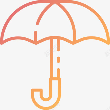雨伞天气331坡度图标
