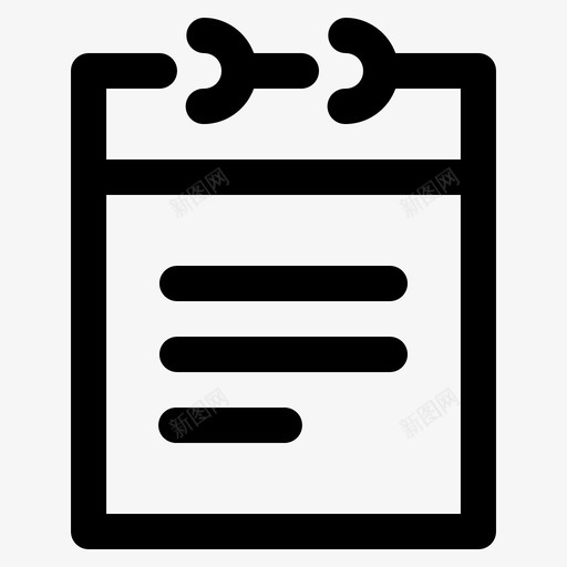 便条名单办公室svg_新图网 https://ixintu.com 便条 名单 办公室 报告 日程表