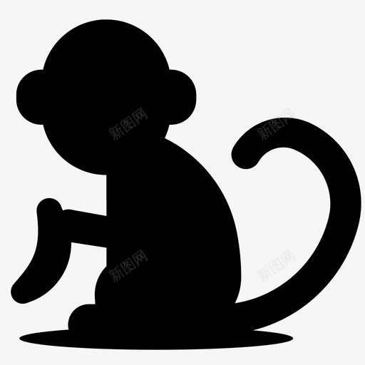 440monkeysvg_新图网 https://ixintu.com 440monkey
