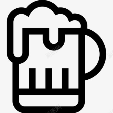 啤酒庆祝56直系图标