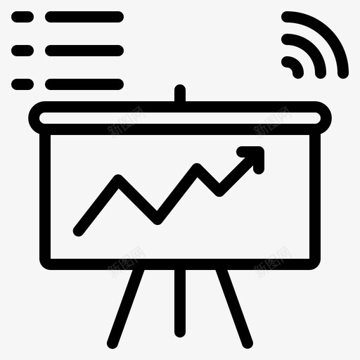 演示在线教育54线性svg_新图网 https://ixintu.com 演示 在线教育 线性