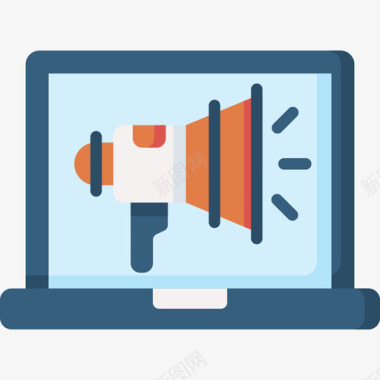 数字营销数字营销206扁平图标