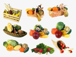 水果蔬菜元素素材