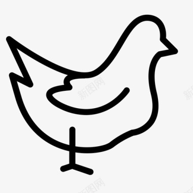 鸡公鸡孵化器图标