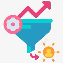 转换率图标转换率ux和ui1平坦高清图片
