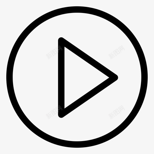 播放视频播放器网络svg_新图网 https://ixintu.com 网络 播放 视频 播放器 图标 网站 旅游