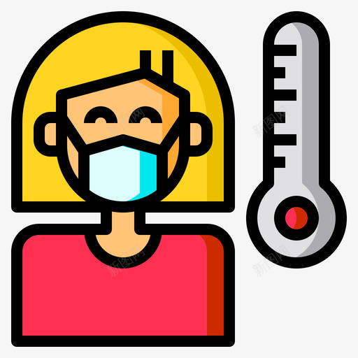 检查预防和护理1线颜色svg_新图网 https://ixintu.com 检查 预防 护理 颜色