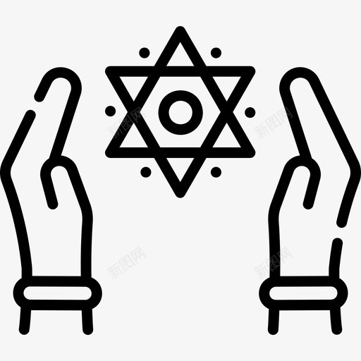 犹太教宗教47直系svg_新图网 https://ixintu.com 犹太教 宗教 直系