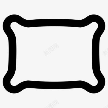 枕头床垫子图标