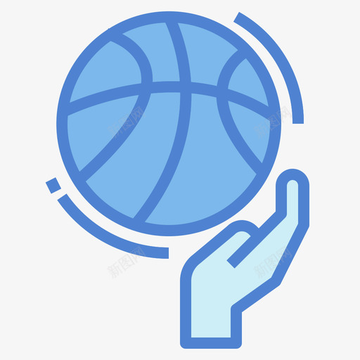 篮球运动器材12蓝色svg_新图网 https://ixintu.com 篮球 运动器材 蓝色