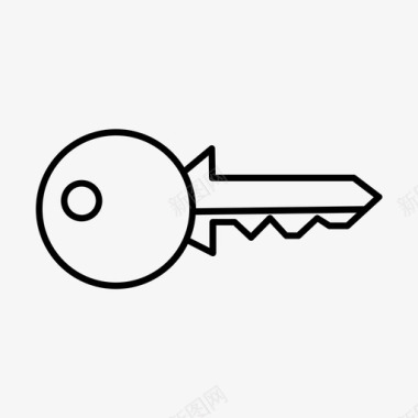 密码钥匙门钥匙房屋钥匙图标